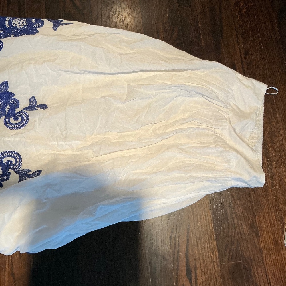 ZARA WHITE MAXI SKIRT